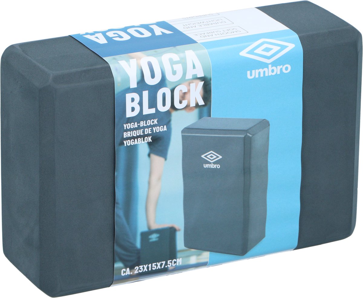 Umbro yoga block dark grey