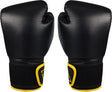 Avento Boxhandschuhe PU - 6 oz - schwarz gelb 6 oz