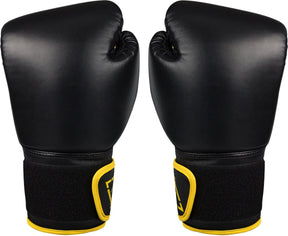 Avento Boxhandschuhe PU - 6 oz - schwarz gelb 6 oz