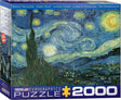 Eurographics – Die sternenklare Nacht – Vincent Van Gogh – 2000 Teile 97×68 cm (B×H) – Kunstpuzzle