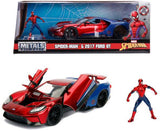 Jada Toys Jada Marvel Spiderman 2017 Ford GT 1:24