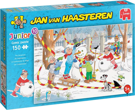 Jan van Haasteren Puzzle Junior - Schneemann, 150 Teile.