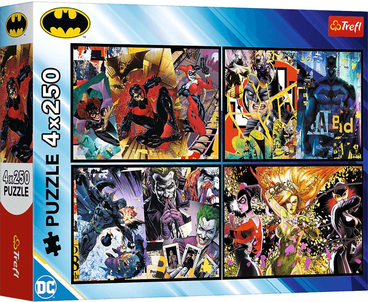 Trefl Batman-Puzzle – 250 Teile – ab 7 Jahren