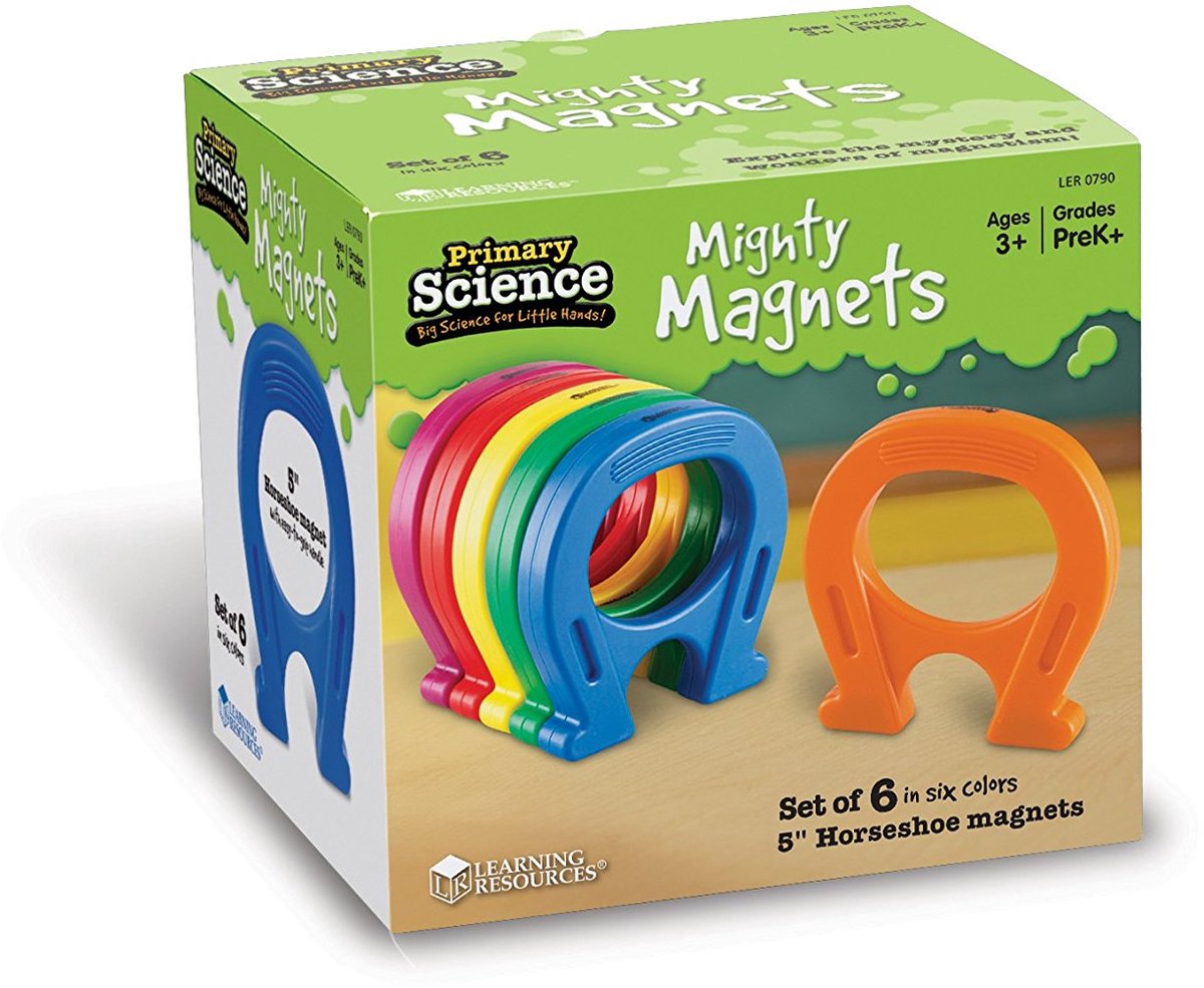 Learning resources magneten speelgoed set - kleurrijke educatieve magneetset. - 3+
