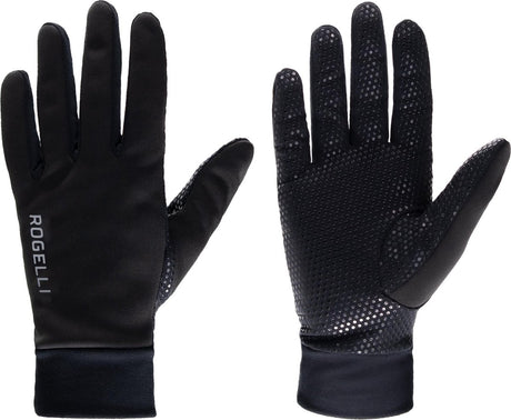 Rogelli laval fietshandschoenen dames - winddichte wielrenhandschoenen - ademend - zwart - maat m