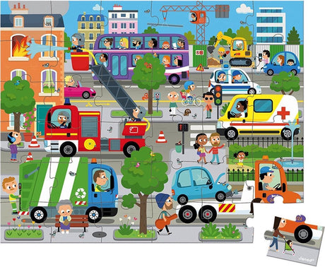 Janod - Puzzle - die Stadt