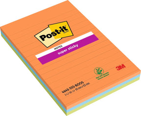 Post-it Super-Haftnotizen mehrfarbig