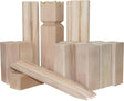 Outdoor-Spiel Kubb-Spiel XL mit Tragetasche. Outdoor-Spielzeug aus FSC-Holz.