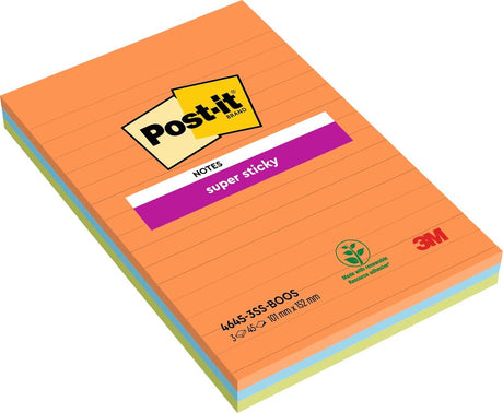Post-it Super-Haftnotizen mehrfarbig