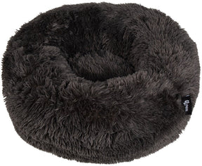 District 70 Fuzz Donut Hundebett – dunkelgrau – mittel ø 60 cm