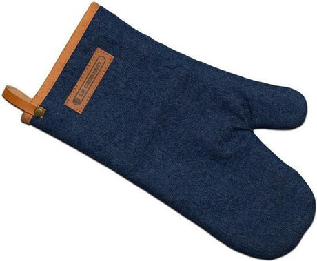 Denim-Ofenhandschuh von Le Creuset