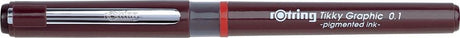 Rotring Tikky Graphic Filzstift Fineliner | 0,10 mm | schwarze Tinte |