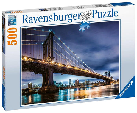 Ravensburger Puzzle New York, die Stadt, die niemals schläft – Puzzle – 500 Teile