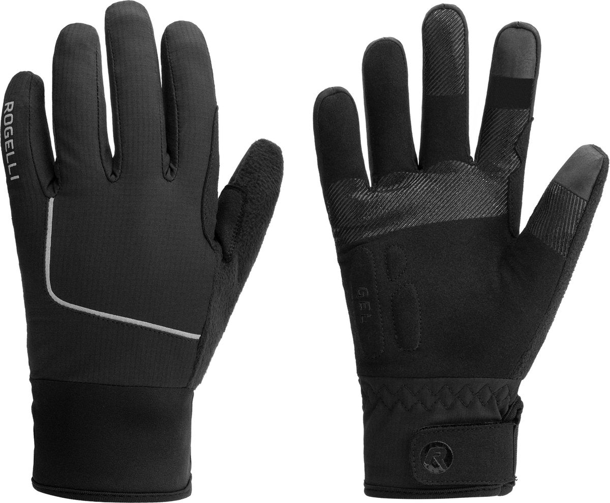 Rogelli essential fietshandschoenen winter - dames - zwart - maat m