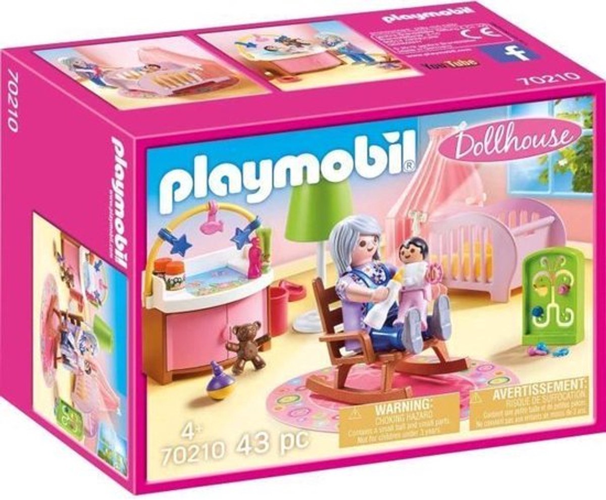 Playmobil Dollhouse Baby Room 70210