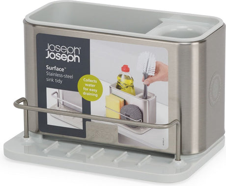 Joseph Joseph – Spülbecken-Organizer – Kunststoff – Edelstahl und Beige