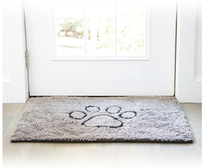 DGS Hunde-Fußmatte grau – Fußmatte – l