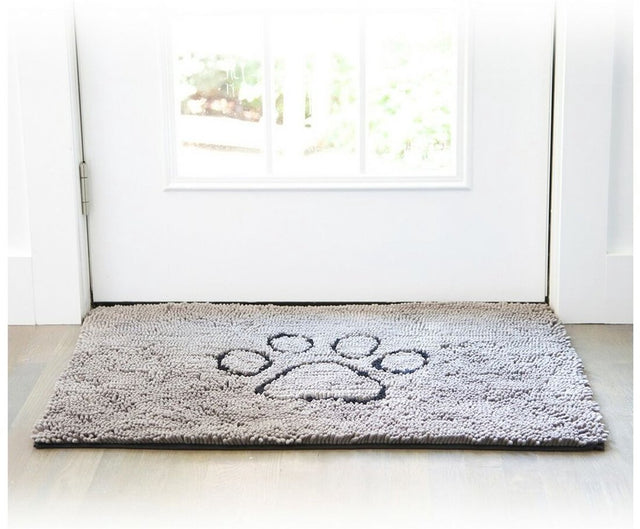 DGS Hunde-Fußmatte grau – Fußmatte – l