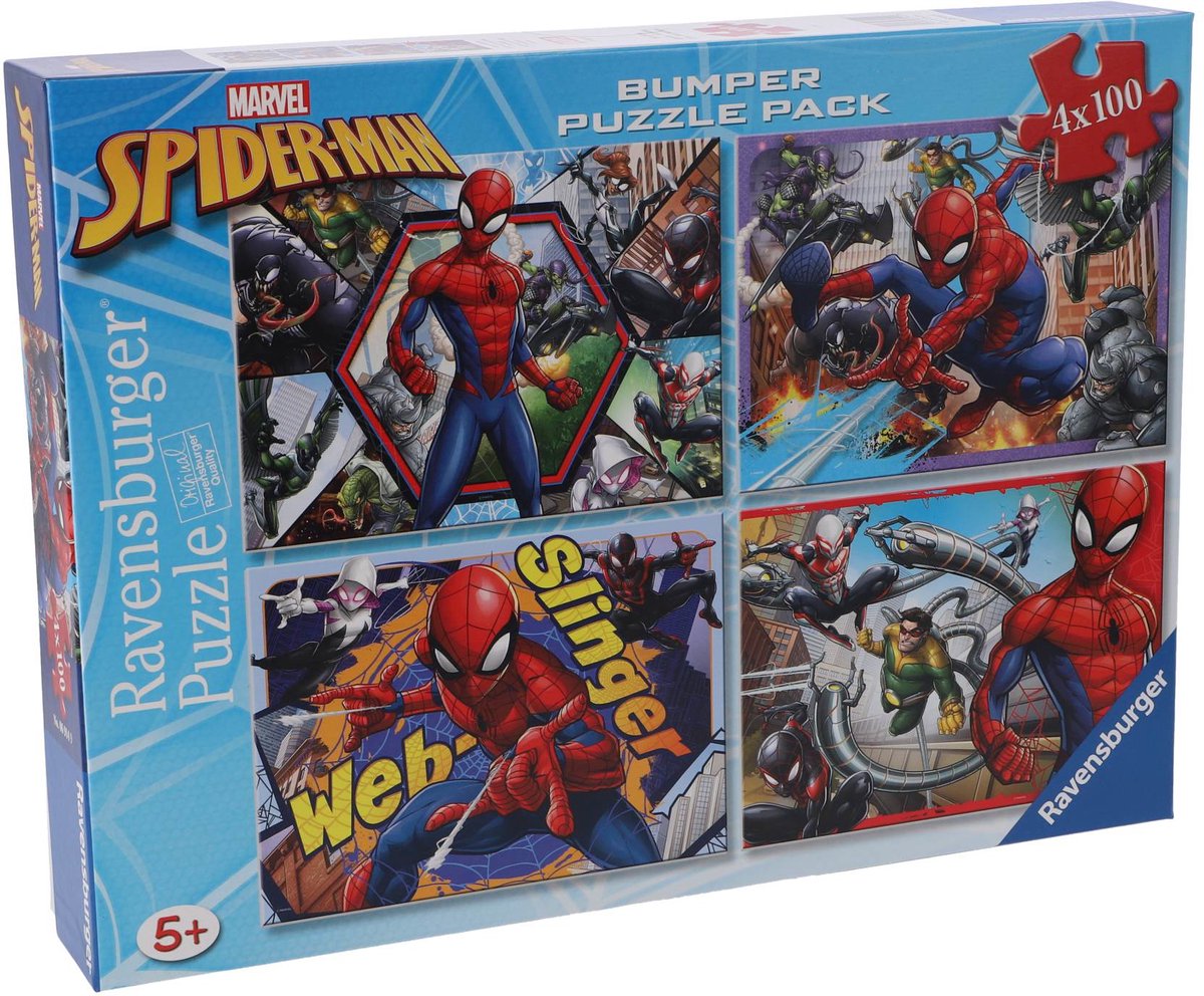 Puzzle Spiderman 4 in 1 100 Teile | 2 Stk