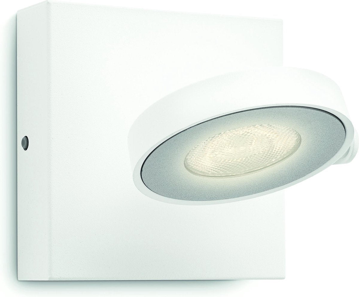 Philips led philips clockwork opbouwspot - 1-lichts - wit - warmglow