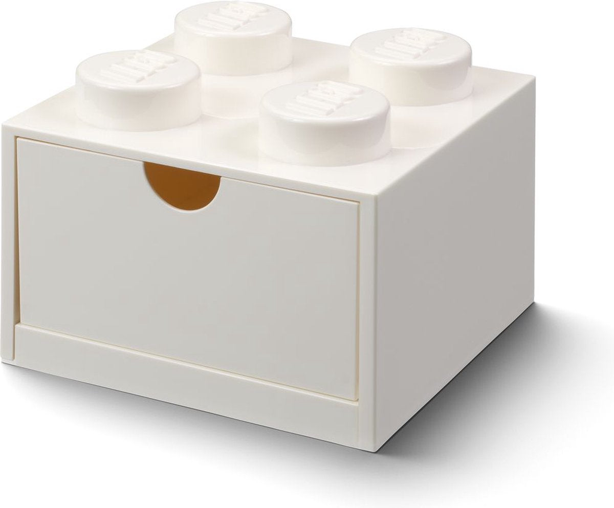 Zimmer Kopenhagen Legostein Schublade 4 weiß