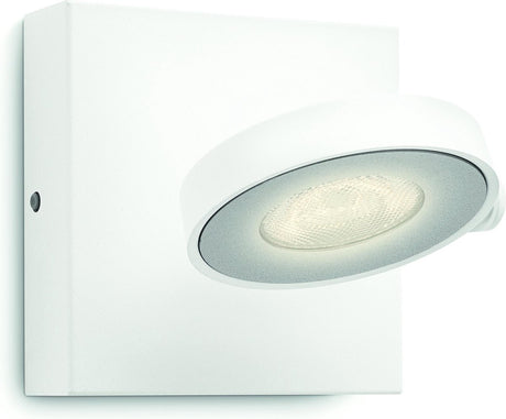 Philips led philips clockwork opbouwspot - 1-lichts - wit - warmglow
