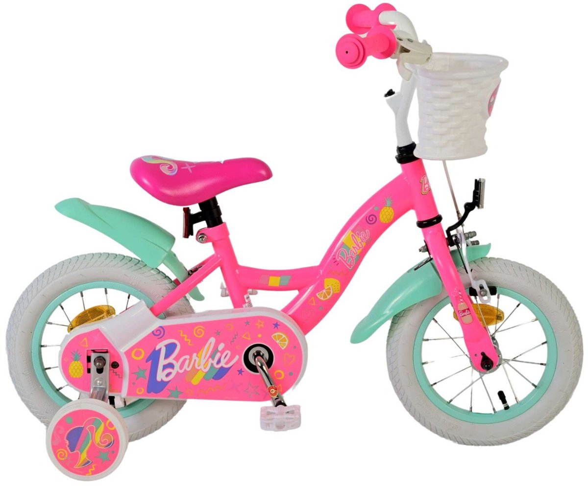 Barbie Kinderfahrrad - Mädchen - 14 Zoll - Pink