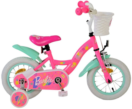 Barbie Kinderfahrrad - Mädchen - 14 Zoll - Pink