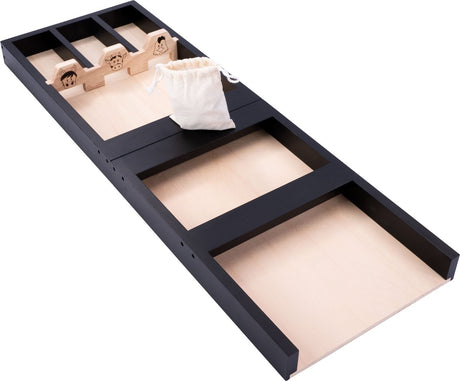 Kinder-Shuffleboard-Tiere aus Holz, 80 cm