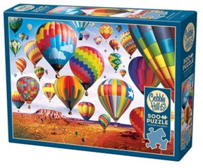 Cobble hill merkloos puzzel 500 stukjes - ballonnen