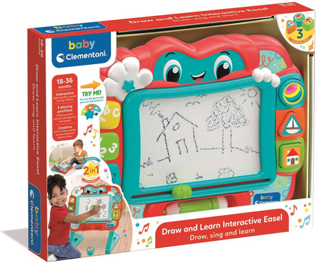 Clementoni baby - magnetic drawing board easel