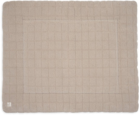 Jollein boxkleed baby - 75x95cm - box teddy - polyester - warm sand