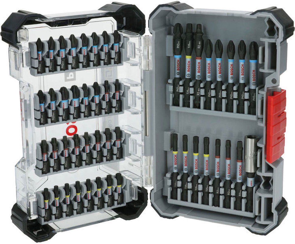 Bosch Professional Pro Schlagschrauber-Bit-Set 48-teilig – 2608521u88