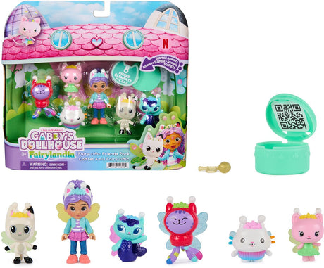 Spin master gabby's poppenhuis fairylandia fairy friends gift 6pack.