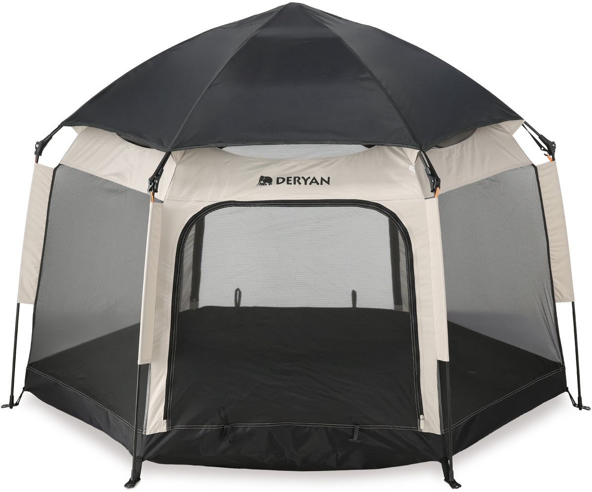 Deryan up to go kinderbox - draagbare kinderbox - pop up reisbox - strandtent - sand