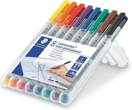 Staedtler Lumocolor M Non-Permanent Stift - Box 8 Stk