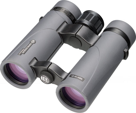 Bresser Pirsch ed 10x34 Fernglas mit Fasecoating Grau