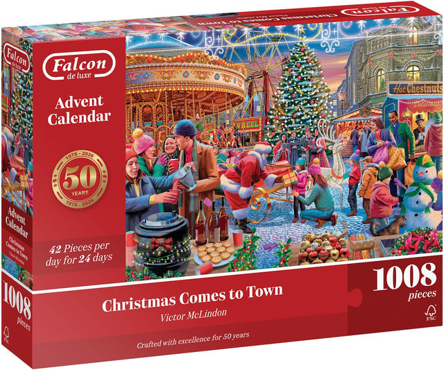 Falcon advent kalender puzzel 1008 stukjes