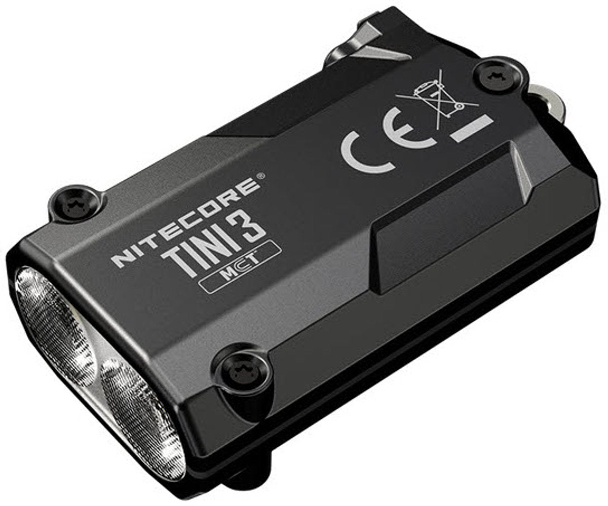 Nitecore tini3 Schlüsselanhängerlampe wiederaufladbar schwarz