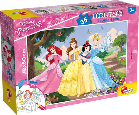 Lisciani Disney Puzzle DF Maxi Etage 35 Prinzessin