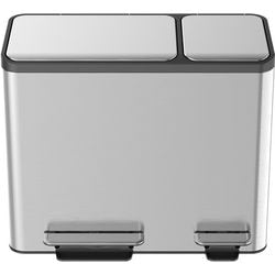 EKO Pedal Bin Ecocasa 3x15 L Matzilverklegege