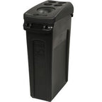 Rubbermaid Abfallbehälter ohne Deckel 76186352 Polyethylen schwarz