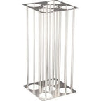 Dutchdesign Abfallbehälter 31719723 Aluminium silber