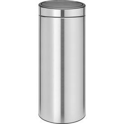 Brabantia Touch Bin Abfallbehälter – 30 Liter – mattierter Stahl, fingerabdrucksicher