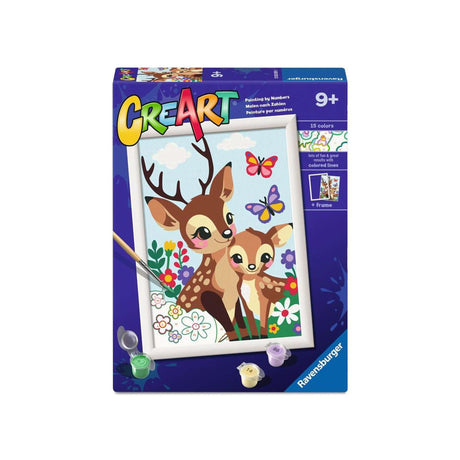 Ravensburger Creart Malen nach Zahlen – fröhliches Reh