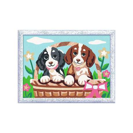 Ravensburger kreiert die Serie „D Hunde in einem Korb“.