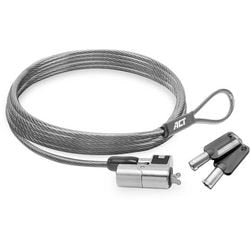 Laptopschloss act ac9040 grau 2000 mm
