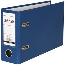 Ordner Falken A5 75 mm Karton, PP (Polypropylen) blau 11285780