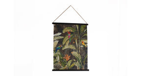 Wandversiering jungle 65x85x2cm
