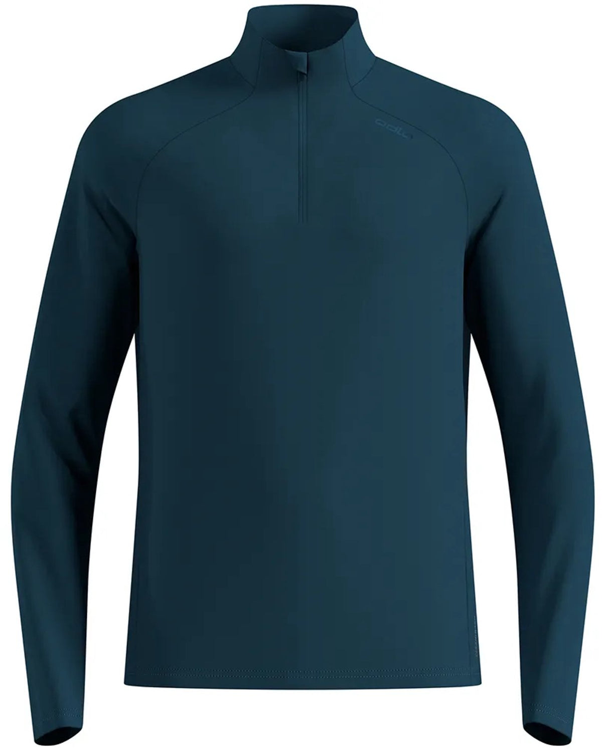 Odlo essential ceramiwarm sweatshirt met halve rits blauw m man m